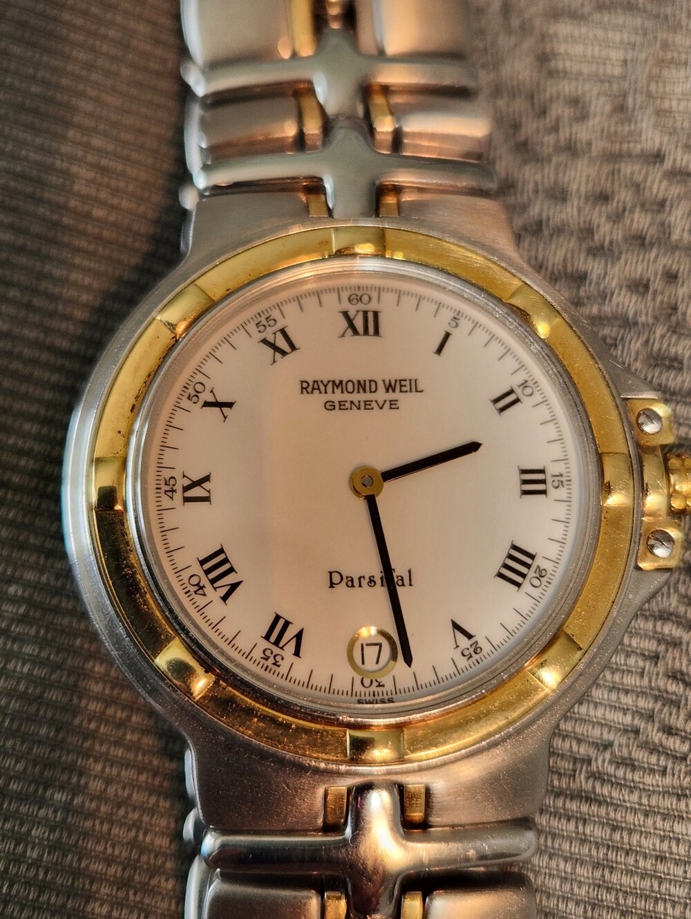 Raymond Weil Parsifal Two-Tone Silver and Gold Mens Dress Watch
